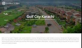 
							         Golf City Karachi – Bahria Town - Evolve								  
							    
