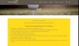 
							         Golf | Tamworth Golf Club								  
							    