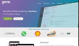 
							         gomo learning | Cloud-Based eLearning Authoring Tool | Beautiful ...								  
							    