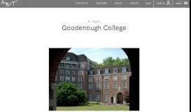 
							         Goodenough College | Art UK								  
							    