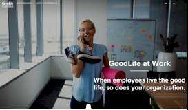 
							         GoodLife Fitness: Corporate Wellness								  
							    