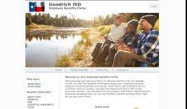 
							         Goodrich ISD - Benefits Portal								  
							    