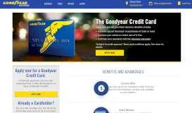 
							         Goodyear Credit Card | Goodyear Auto Service								  
							    