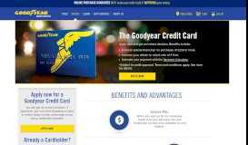 
							         Goodyear Credit Card | Goodyear Tires								  
							    