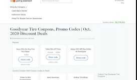
							         Goodyear Tire Coupons, Promo Codes & Discount ... - Giving Assistant								  
							    