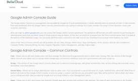 
							         Google Admin Console Guide | Google Apps Admin Console ...								  
							    