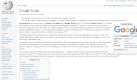 
							         Google Books - Wikipedia								  
							    