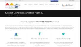 
							         Google Certified Marketing Agency | Adwords Partner Delhi | PPC ...								  
							    