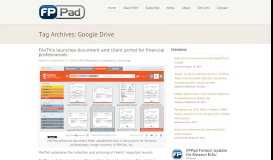 
							         Google Drive - FPPad								  
							    