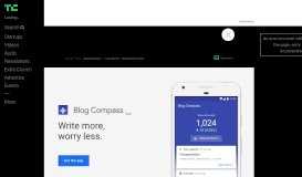 
							         Google's newest app Blog Compass helps bloggers in India ...								  
							    