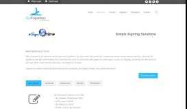 
							         GoPaperless Solutions eSignOnline - GoPaperless Solutions								  
							    
