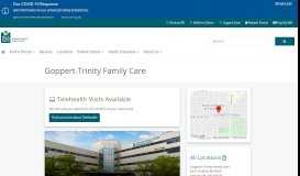 
							         Goppert-Trinity Family Care in Kansas City - HCA Midwest Physicians								  
							    