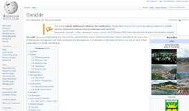 
							         Goražde - Wikipedia								  
							    