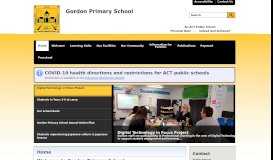 
							         Gordon Primary School								  
							    