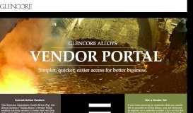 
							         “GOSA Alloys”) Vendor Portal								  
							    