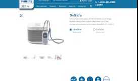 
							         GoSafe Medical Alert System | Philips Lifeline ®								  
							    