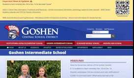 
							         Goshen Intermediate School | Goshen Central School District, Goshen ...								  
							    