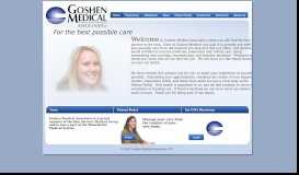 
							         Goshen Medical Associates								  
							    