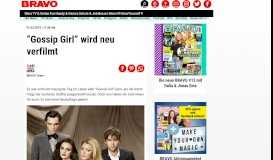 
							         “Gossip Girl” wird neu verfilmt - Bravo								  
							    