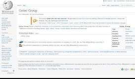 
							         Gotec Group - Wikipedia								  
							    