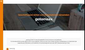 
							         gotomaxx – CCI-WÖLFEL-GmbH								  
							    