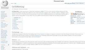 
							         GoToMeeting - Wikipedia								  
							    