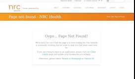 
							         Governance Notes - NRC Health								  
							    