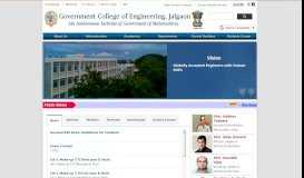 
							         Government College of Engineering, Jalgaon								  
							    