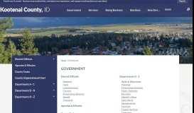 
							         Government | Kootenai County, ID								  
							    
