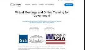
							         Government Learning Management System (LMS) Software | iCohere ...								  
							    