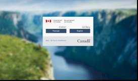 
							         Government of Canada GCKey Web site								  
							    