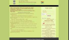 
							         Government of India , Ministry of New Renewable Energy - CCDC Portal								  
							    