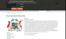 
							         Government of Mauritius | Land Portal | Securing Land Rights Through ...								  
							    