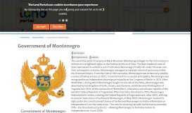 
							         Government of Montenegro | Land Portal | Securing Land Rights ...								  
							    