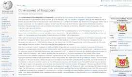 
							         Government of Singapore - Wikipedia								  
							    