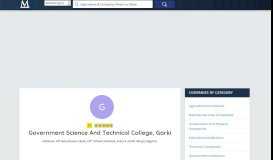 
							         Government Science And Technical College, Garki - Manpower Nigeria								  
							    