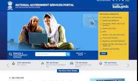 
							         Government Services - National Government Services Portal								  
							    