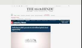 
							         Government to roll out National EMF portal - The Hindu								  
							    