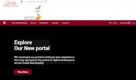 
							         Government Websites - Dubai Municipality								  
							    