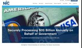
							         Governments Premier Payment Management Solution | NIC								  
							    