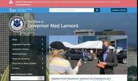 
							         Governor Ned Lamont - CT.gov								  
							    