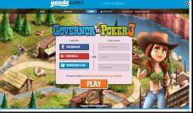 
							         Governor of Poker 3 Free - Play online for free | Youdagames ...								  
							    