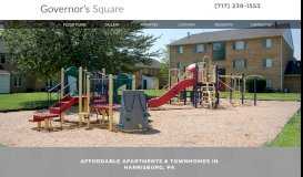 
							         Governor's Square: Apartments in HARRISBURG For Rent								  
							    