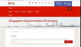 
							         gov.sg | Ministries								  
							    