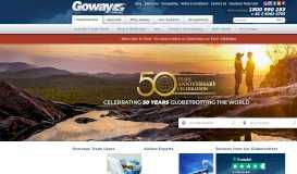 
							         Goway Travel | Tailor-made Tours, Luxury Vacations, Cruises & Safaris								  
							    