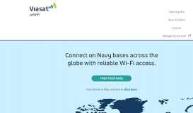 
							         goWiFi Navy | Wi-Fi Connections on Navy Bases Across The Globe								  
							    