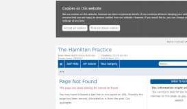 
							         GP Online: The Hamilton Practice								  
							    