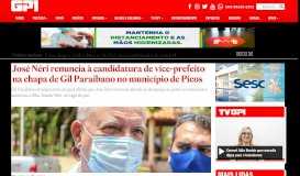 
							         GP1 - O 1º Grande Portal de Notícias do Piauí								  
							    