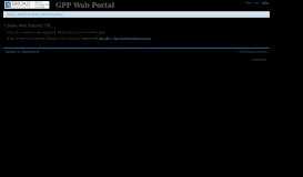 
							         GPP Web Portal - Clone Details								  
							    
