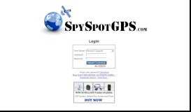 
							         GPS Member Login - Tracking Portal								  
							    